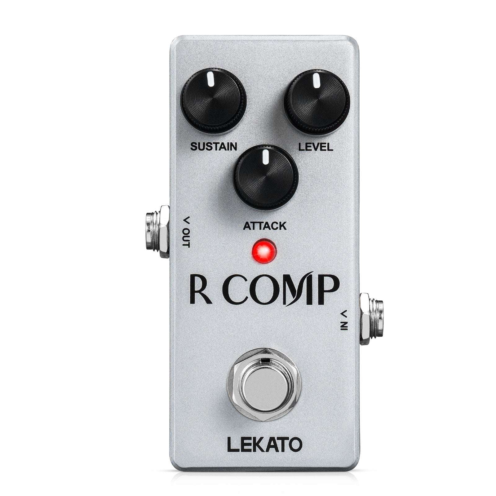 comp pedal LEKATO R COMP Compressor Vintage Guitar Effect Pedal – LEKATO