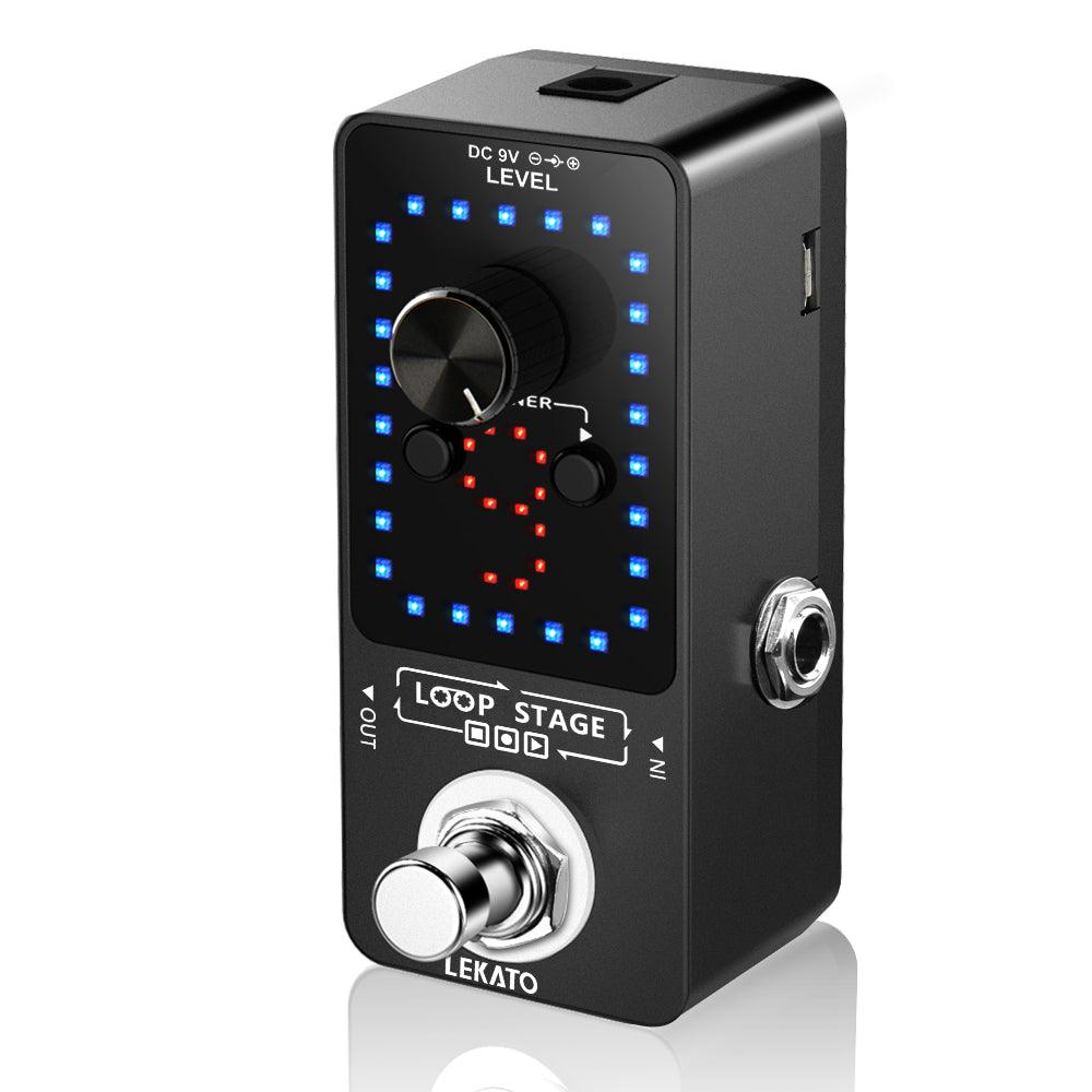 boutique looper pedal LEKATO Guitar Effect Pedal Looper 9 Loops 40 Mins – LEKATO
