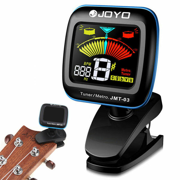 JOYO JMT- 03 Tuner & Metronome Guitar Tuners for Chromatic Guitar Bass Violin - LEKATO-Best Music Gears And Pro Audio