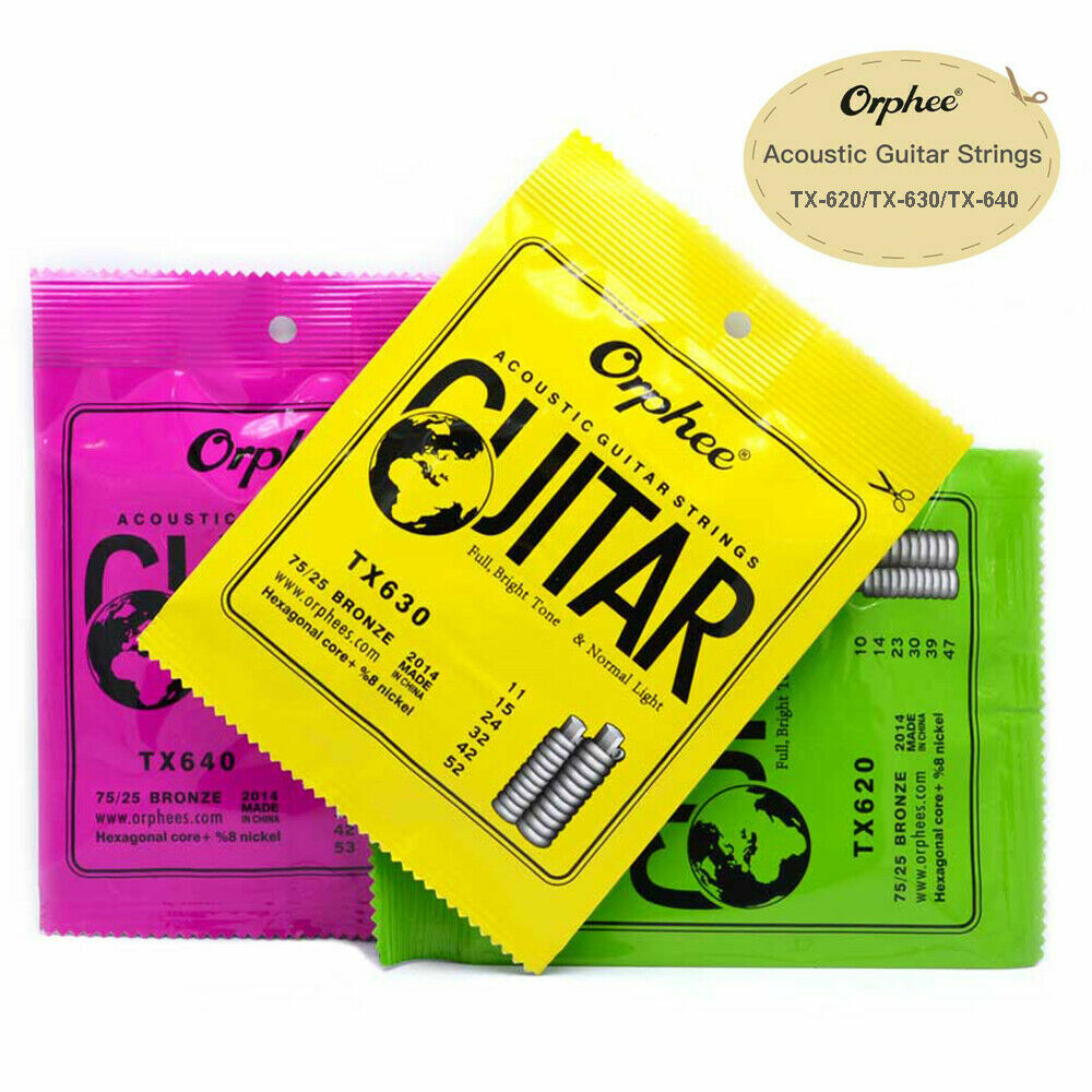 Orphee TX-3 Corde de rechange pour guitare folk acoustique 3ème G