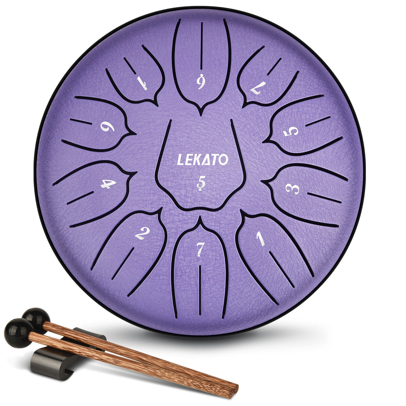 Buy wholesale Steel tongue drum HANDPAN children's percussion drum 6 inches  8 notes - Children's percussion musical instrument - original girl boy gift