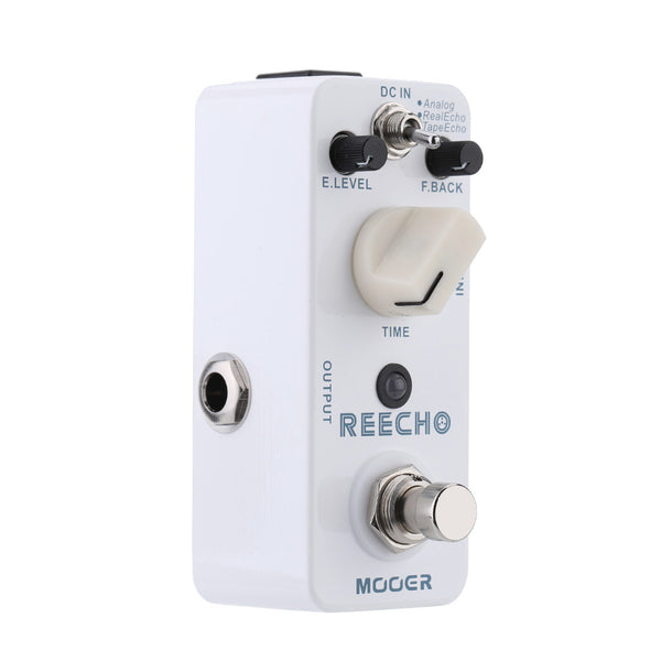 Mooer Reecho Micro Digital Delay Guitar Bass Echo Effect Pedal True Bypass - LEKATO-Best Music Gears And Pro Audio