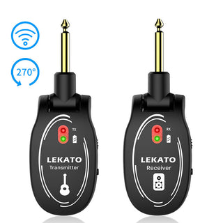 LEKATO L6 UHF Wireless Systems Transmitter Receiver 270° - LEKATO-Best Music Gears And Pro Audio