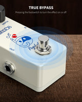 POGOLAB Chorus Guitar Effect Pedal 9V DC LED Light True Bypass Full Metal Shell - LEKATO-Best Music Gears And Pro Audio