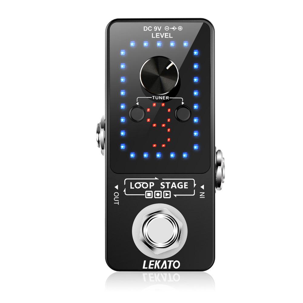 looper pedale LEKATO Guitar Effect Pedal Looper 9 Loops 40 Mins – LEKATO