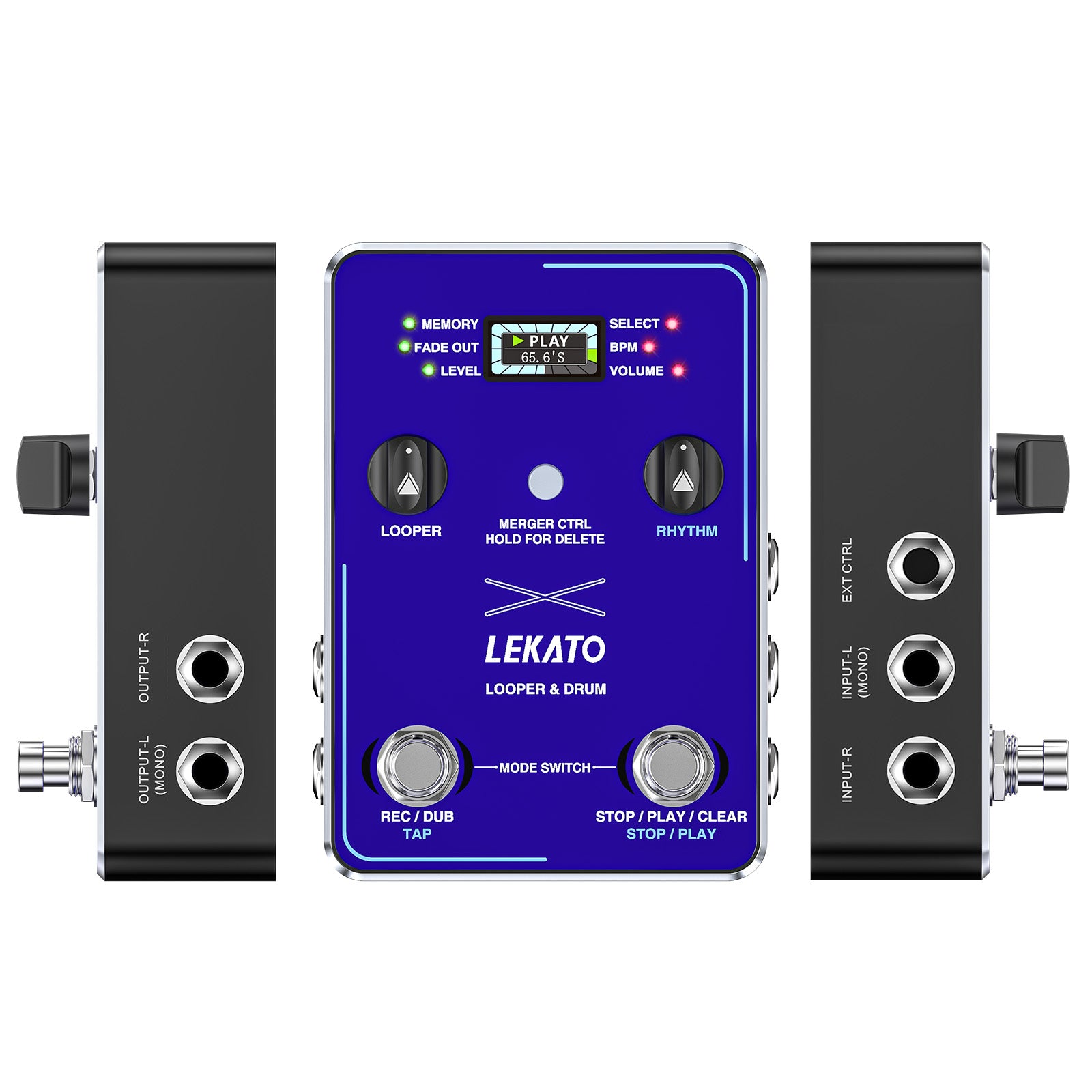 LEKATO Looper Drum - LEKATO-Best Music Gears And Pro Audio