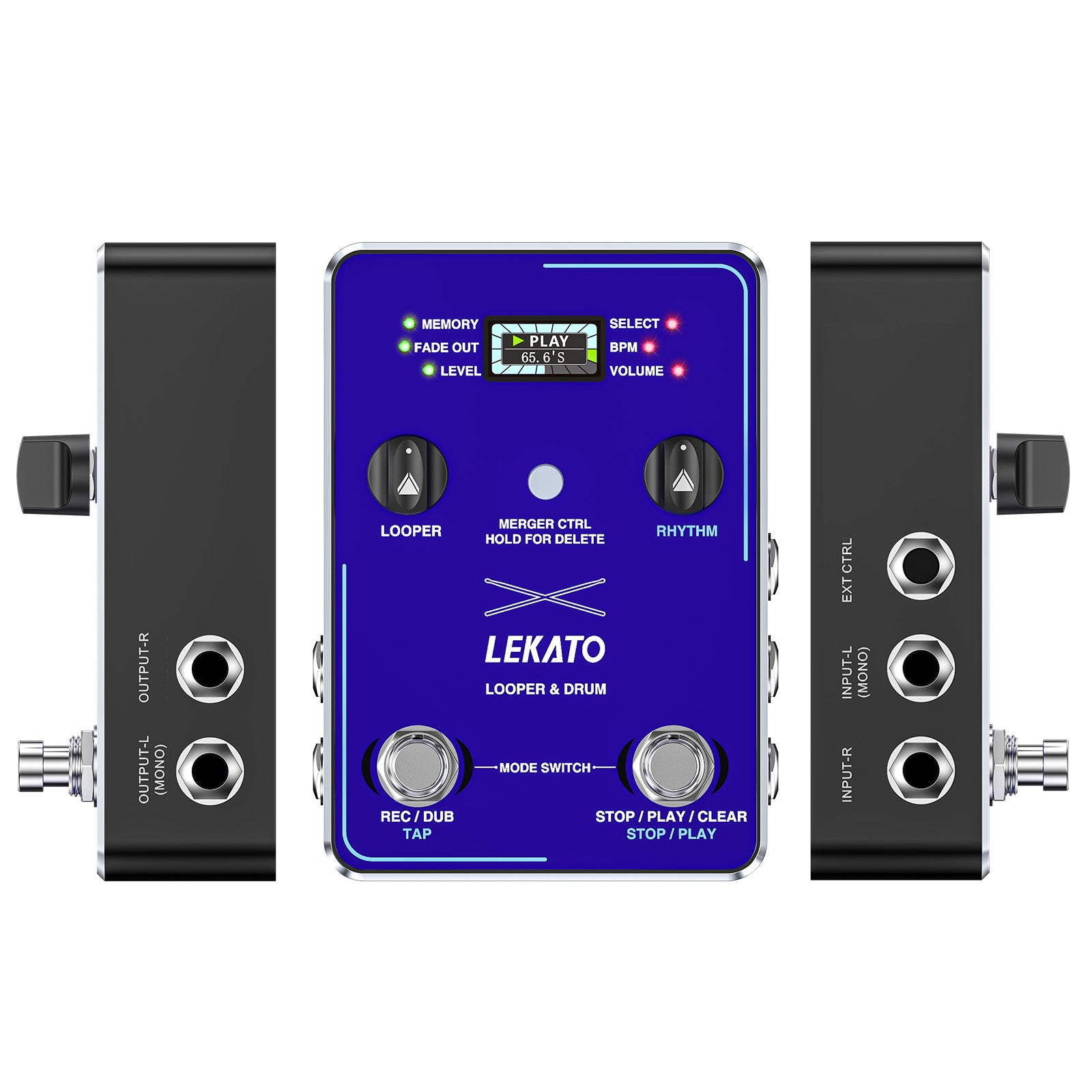 LEKATO Looper Drum LEKATO Buy Musical Instruments, Pedals, Wireless