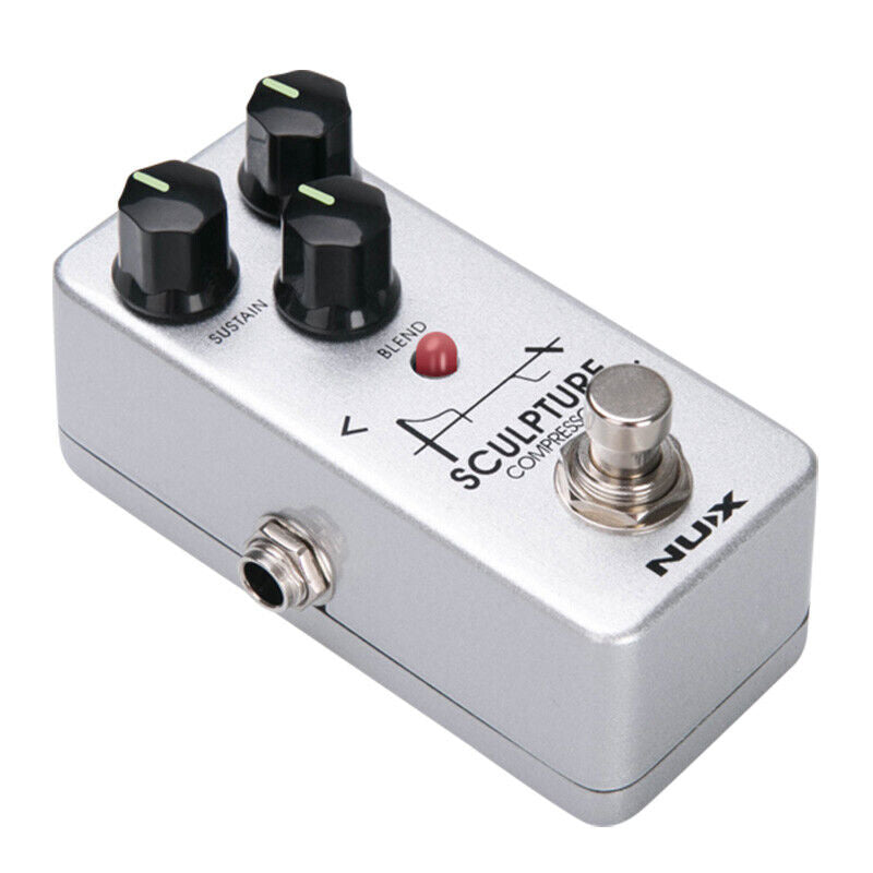 NUX Sculpture Mini Compressor Guitar Effect Pedal True Buffer Bypass - LEKATO-Best Music Gears And Pro Audio