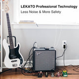 DC 9V 1A Electric Guitar Effect Pedal Power Adapter Supply Cable Cord - LEKATO-Best Music Gears And Pro Audio