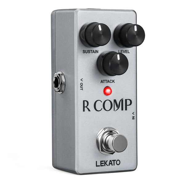 LEKATO R COMP Compressor Vintage Guitar Effect Pedal