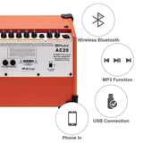 COOLMUSIC AC-20 Acoustic Guitar 20 Watt Amplifier