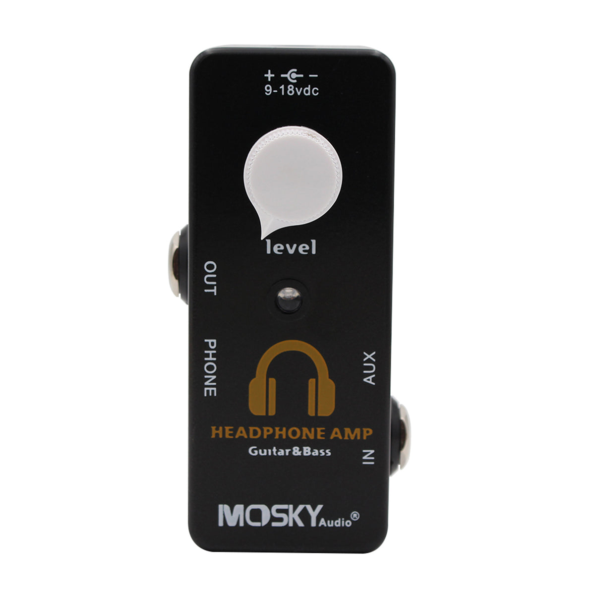 MOSKYAUDIO Guitar Bass Pedal Herdphone Amp