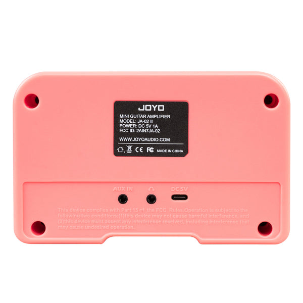 JOYO 5W Mini Rechargeable Practice Guitar Amplifier with Two Tone Bluetooth