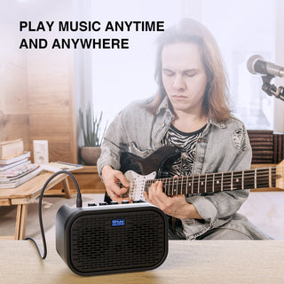 LEKATO Mini Guitar Amp 10W Rechargeable Bluetooth Electric Guitar Amp for Daily Practice - LEKATO-Best Music Gears And Pro Audio