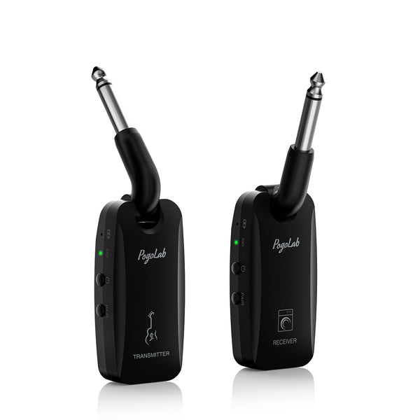 POGOLAB 5.8GHz Wireless Guitar System Transmitter Receiver w/ Storage Bag USB - LEKATO-Best Music Gears And Pro Audio