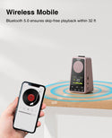 LEKATO Bluetooth Speaker Metronome 2-in-1 Electronic Digital for Guitar Piano