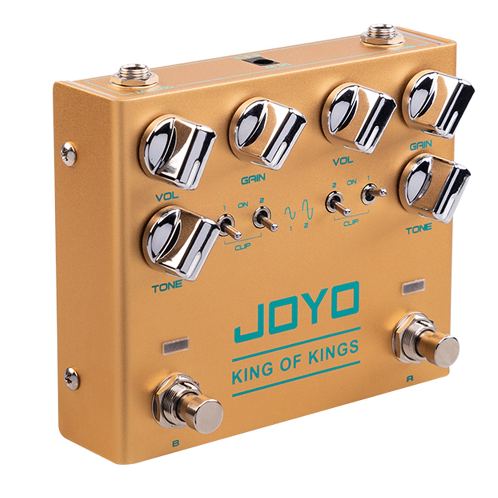 JOYO R-20 King of Kings Electric Guitar Vintage Overdrive Crunch Distorion Effect Pedal - LEKATO-Best Music Gears And Pro Audio