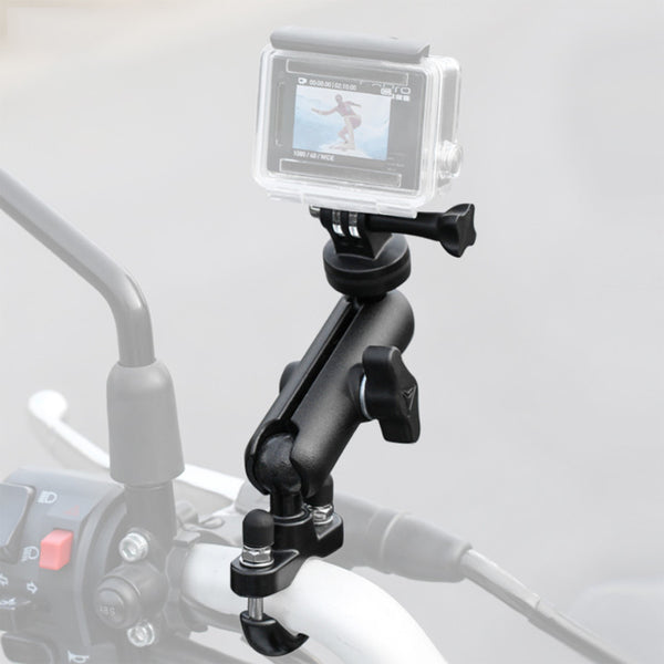 CAMOLO camera motorcycle mount handlebar bracket for bikes Rearview Mirror Bike(Only available in Germany)