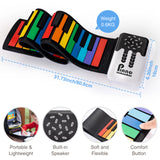 POGOLAB 49 Key Roll Up Electric Foldable Portable Keyboard Piano Gift - LEKATO-Best Music Gears And Pro Audio