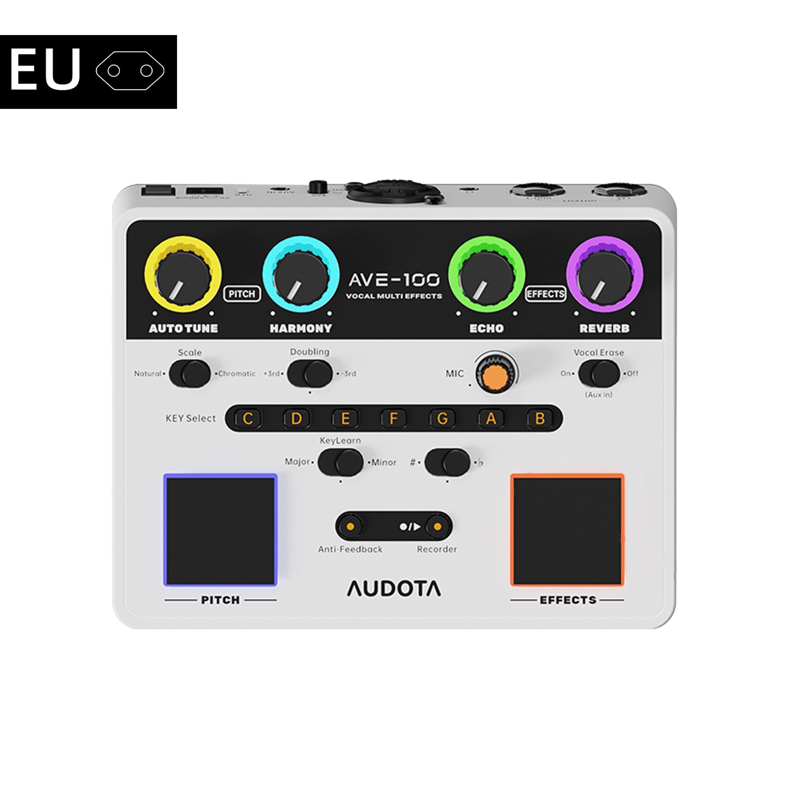 AUDOTA AME-100 Vocal Multi-effects Processor Pedal