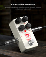 POGOLAB Guitar Effect Pedal Distortion True Bypass for Electric Guitar Bass - LEKATO-Best Music Gears And Pro Audio