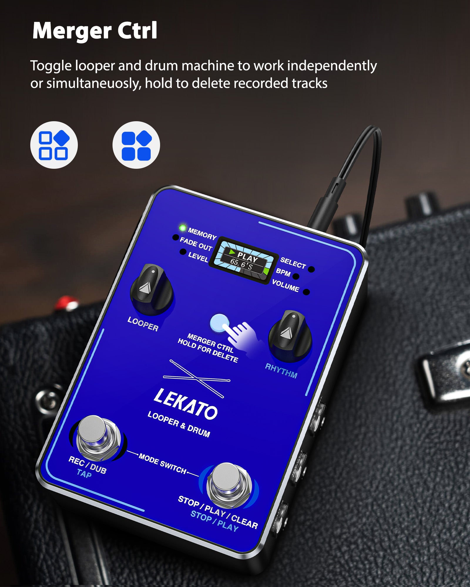 LEKATO Looper Drum - LEKATO-Best Music Gears And Pro Audio