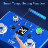 LEKATO Drum Buddy V2 Looper Tuner Loop Pedal For Digital Electric Guitar Bass Pedals Station - LEKATO-Best Music Gears And Pro Audio