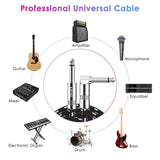 LEKATO GT-L5 0.5M/1M/3M Guitar Cables