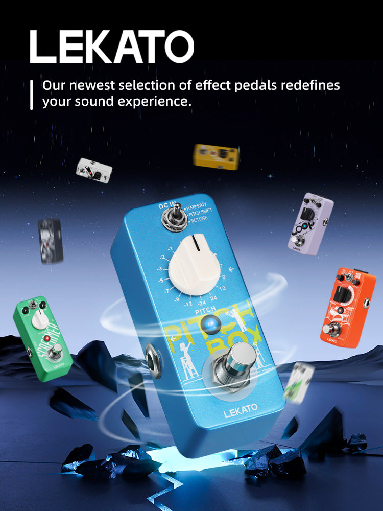 LEKATO 01-Series Guitar Pedal