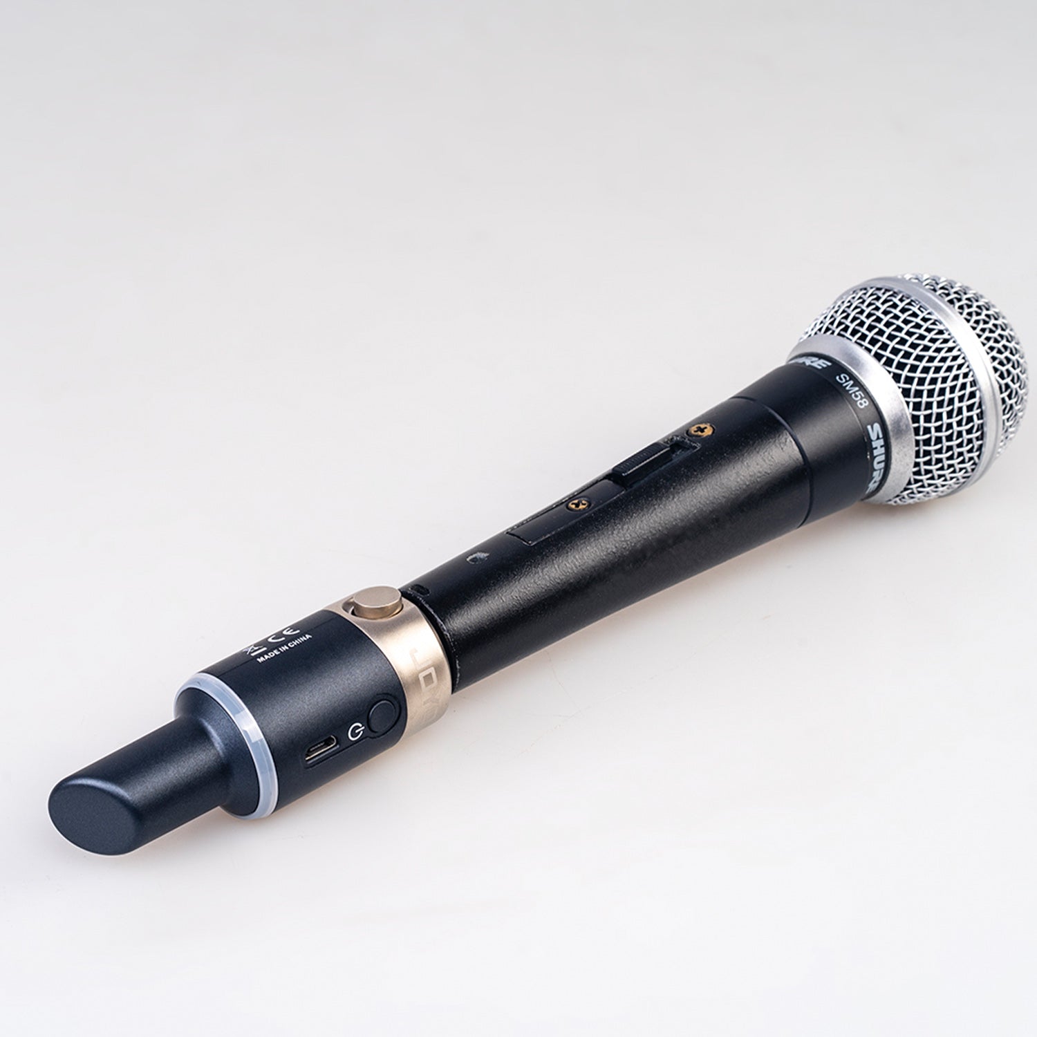 JOYO MW-1 5.8GHz Wireless Microphone System Plug-on Rechargeable Wireless Transmitter Receiver For Effector Dynamic Microphone