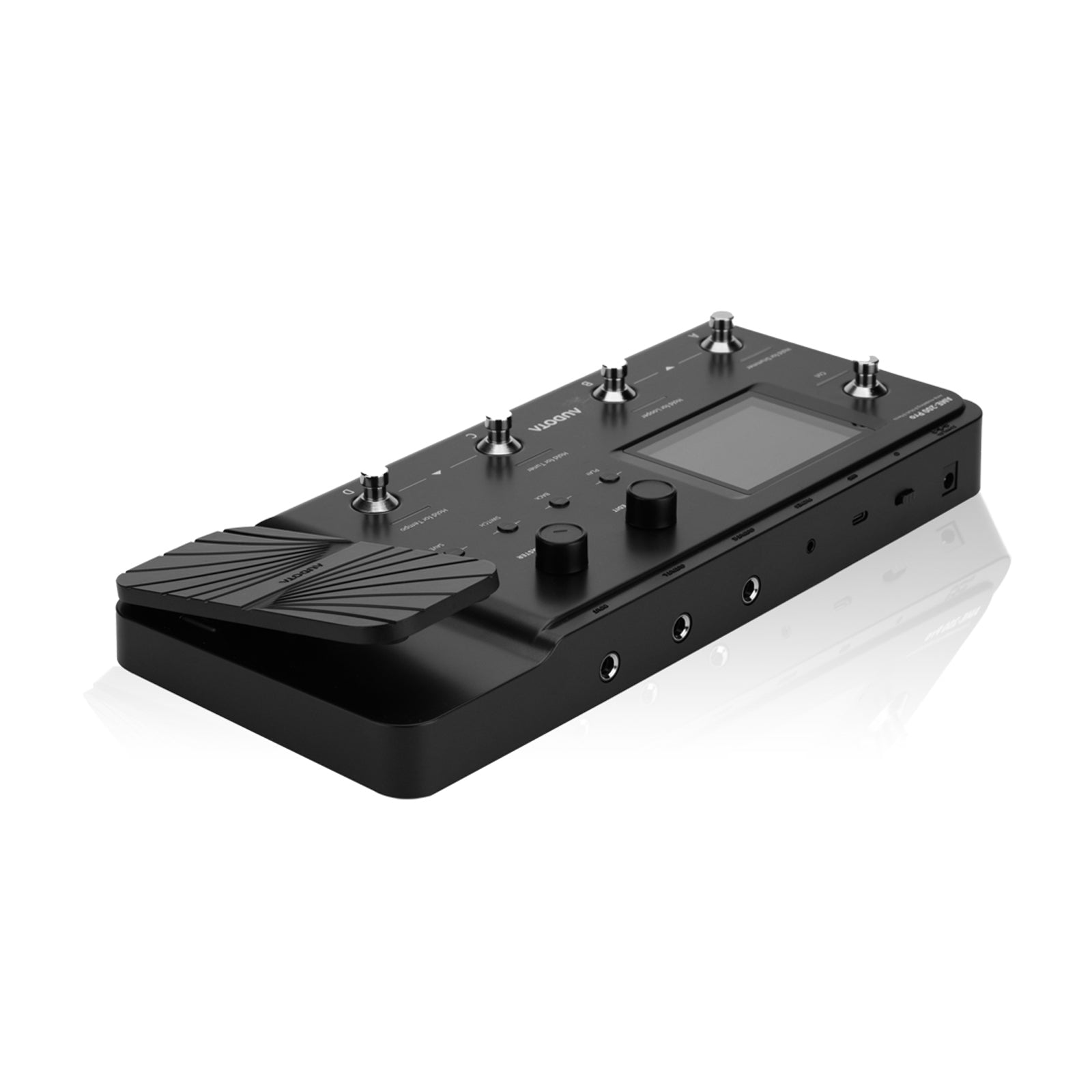 AUDOTA AME-200Pro Amp Modeler Multi-Effects Pedal Five Switches Expression Pedal