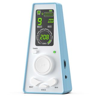 Buy blue LEKATO Electronic Digital Metronome Timer Tempo Knob