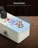 POGOLAB Guitar Nalog Delay Effect Pedal True Bypass Aluminum Alloy for Electric Guitar