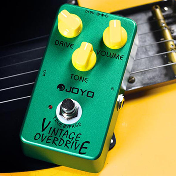 JOYO Vintage Overdrive Electric Guitar Effect Pedal True Bypass Classic Tube 9v - LEKATO-Best Music Gears And Pro Audio
