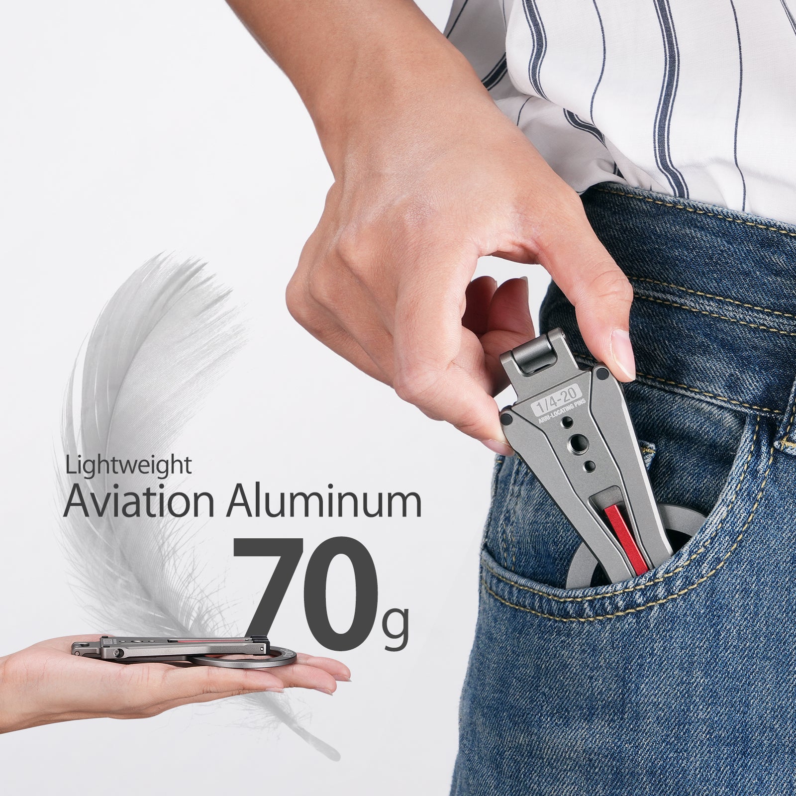 CAMOLO MG-05G Magsafe Phone Holder Foldable Magnetic Pocket Tripod