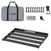 LEKATO PR-05 Guitar Pedal Board w/ Power Supply Carry Big Bag