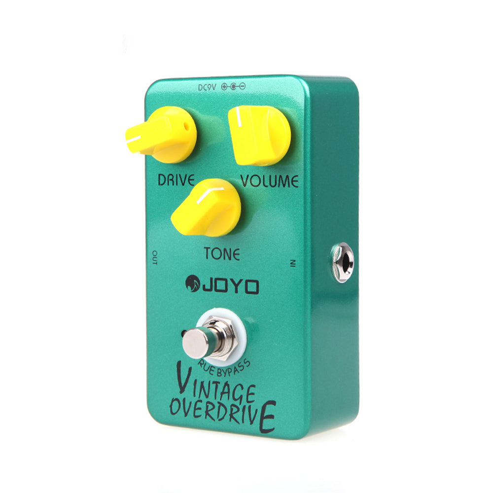 JOYO Vintage Overdrive Electric Guitar Effect Pedal True Bypass Classic Tube 9v