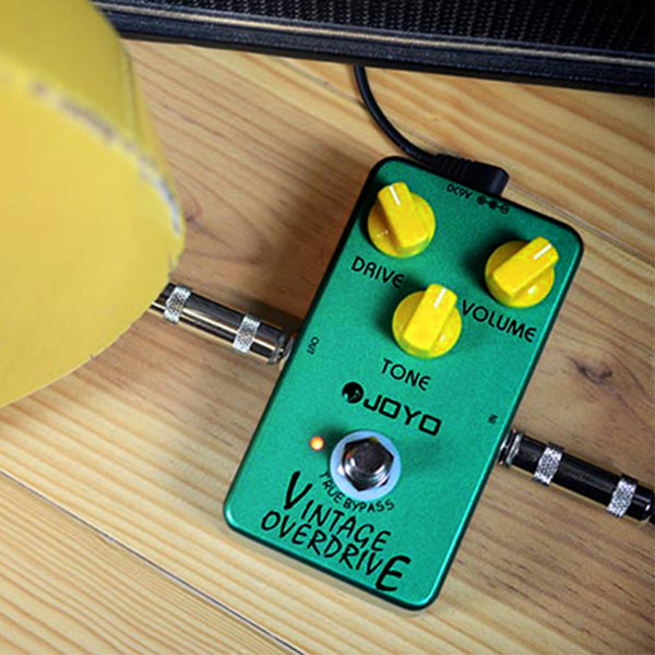 JOYO Vintage Overdrive Electric Guitar Effect Pedal True Bypass Classic Tube 9v - LEKATO-Best Music Gears And Pro Audio