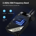 LEKATO WS-10 2.4GHz Wireless Guitar System Transmitter Receiver w/ 6 Channels