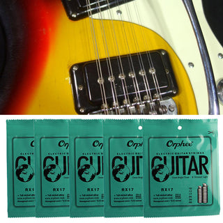 Orphee RX17 Guitar Strings Electric Guitar Strings 6 String Set Thin 10-46 10 Pack