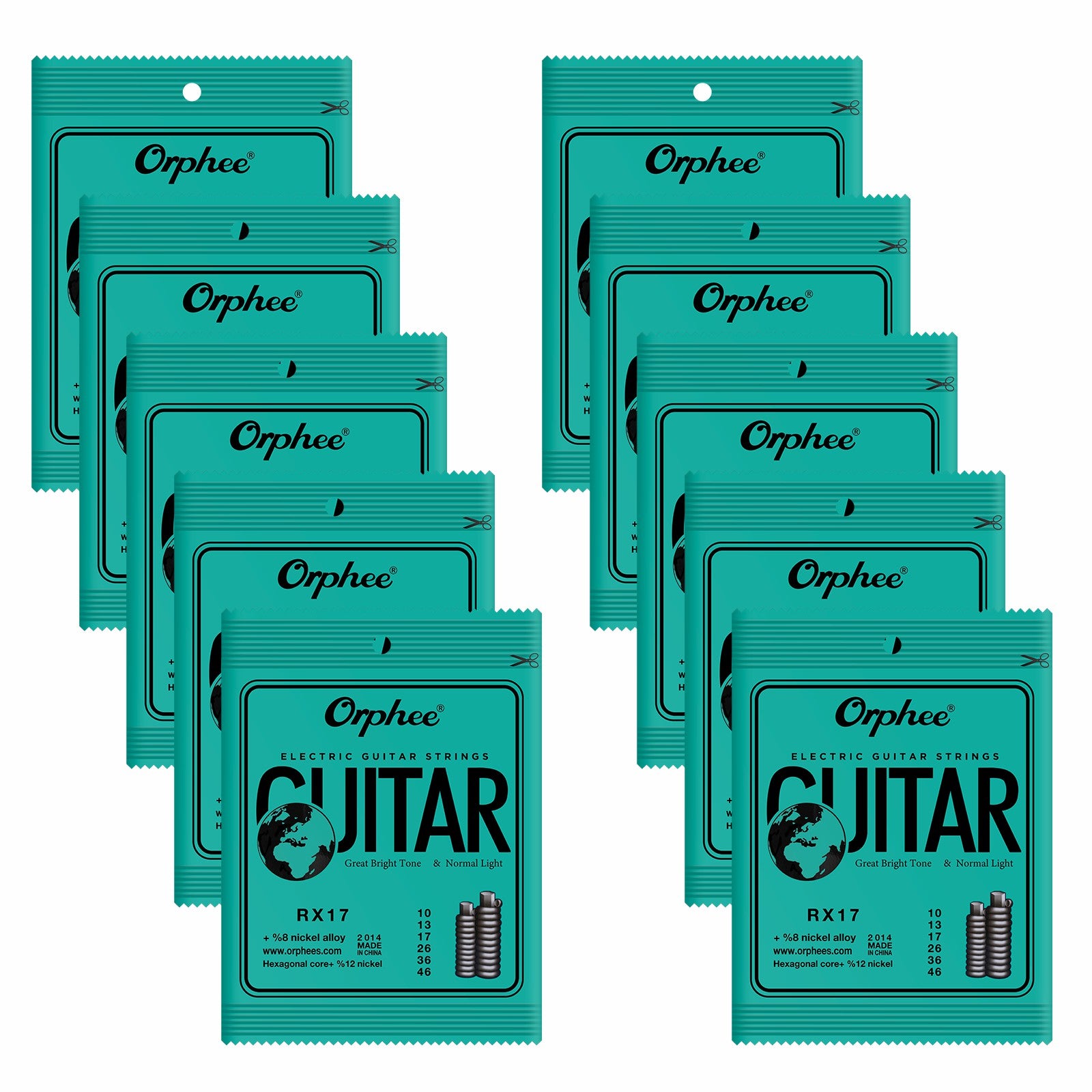 Orphee RX17 Guitar Strings Electric Guitar Strings 6 String Set