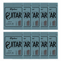 Orphee RX19 Guitar Strings 6 String Set Thin 11-50 10 Pack