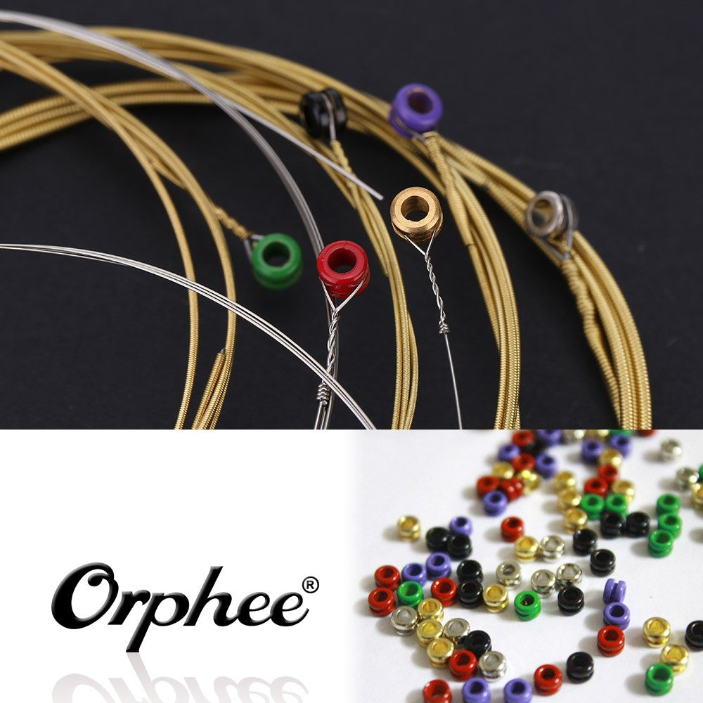 Orphee TX620 Guitar Strings Acoustic Guitar Strings 6 Strings Set Light 10-47 10 Pack