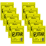 Orphee TX630 Guitar Strings Acoustic Guitar Strings 6 Strings Set Light 11-52 10 Pack