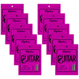 Orphee TX640 Guitar Strings 6 Strings Set Acoustic Guitar Strings Light 12-53 10 Pack