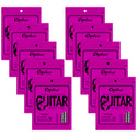Orphee TX640 Guitar Strings 6 Strings Set Acoustic Guitar Strings Light 12-53 10 Pack