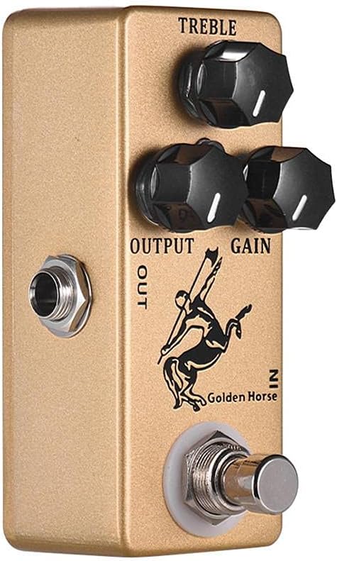 golden horse pedal MOSKY Golden Horse Overdrive Boost Electric Guitar Effect Pedal with T –  LEKATO
