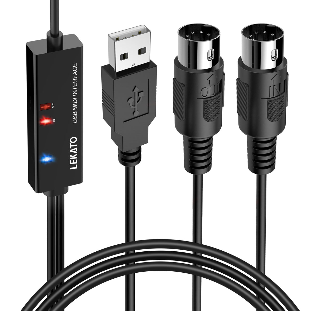 LUM MIDI Cable To Type C Input & Output