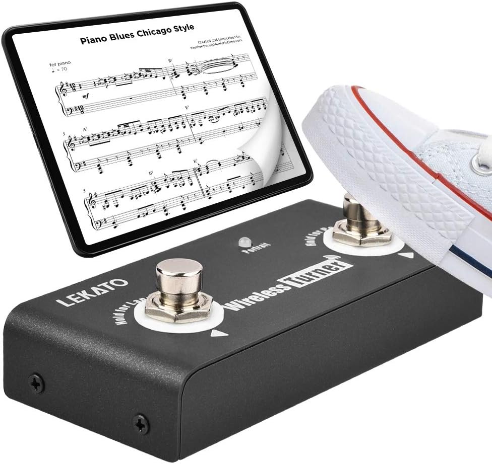 Wireless Page Turner Pedal Foot Controller