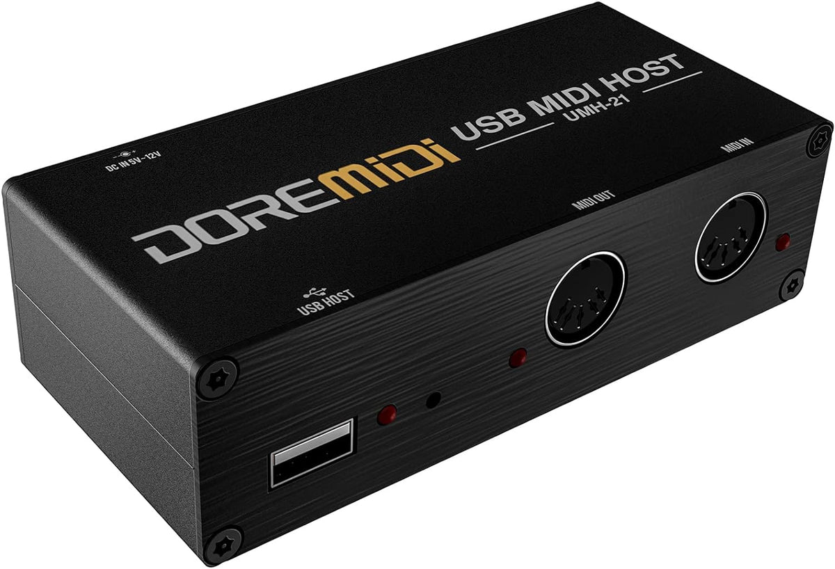 CAMOLA USB MIDI Host Box High Speed USB to MIDI Converter MIDI Interface